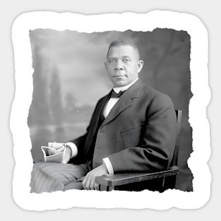 Booker T Washington, Black History Sticker